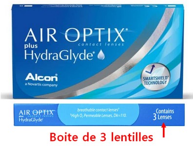 Air Optix Plus HydraGlyde 3L