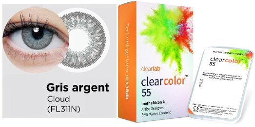 ClearColor 55 Gris Argent 2L