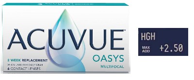 Acuvue Oasys Multifocale High 6L