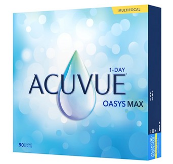Acuvue Oasys Max 1 Day Multifocale Low 90L